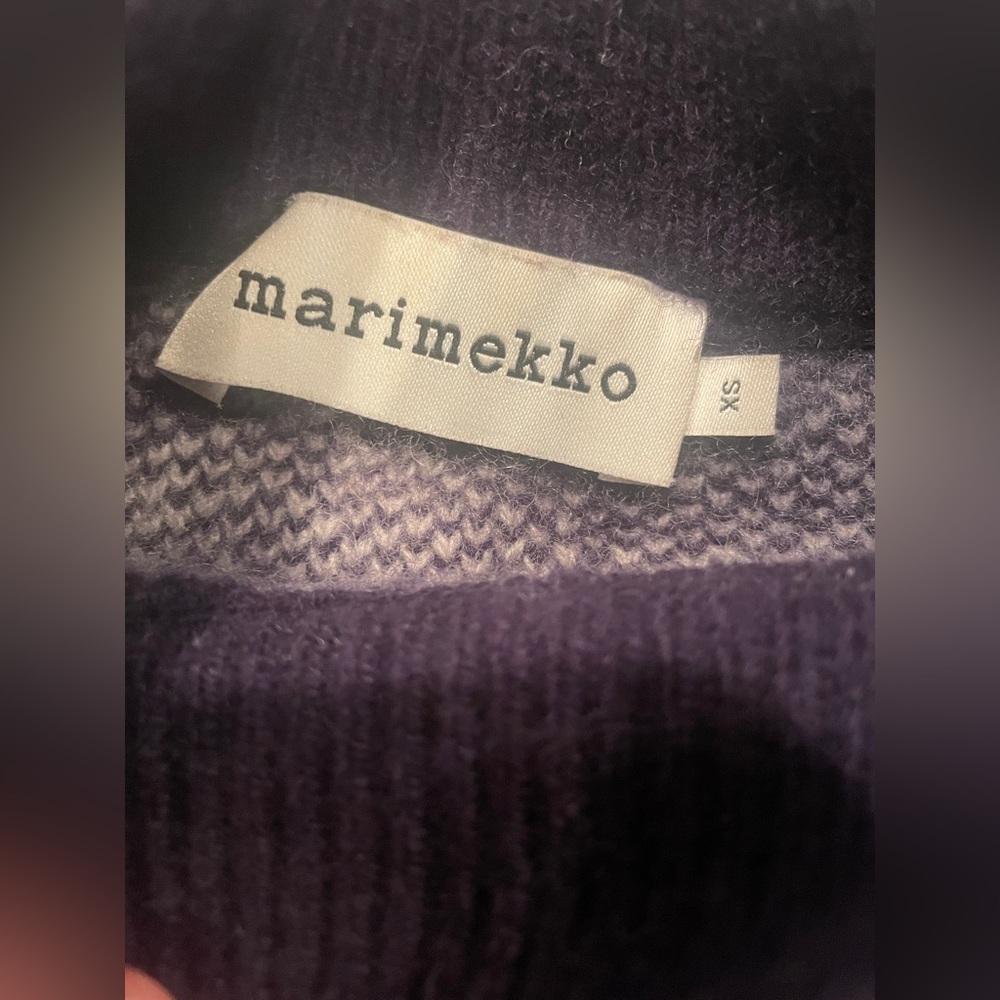 Marimekko Kietoa Unikko knitted pullover